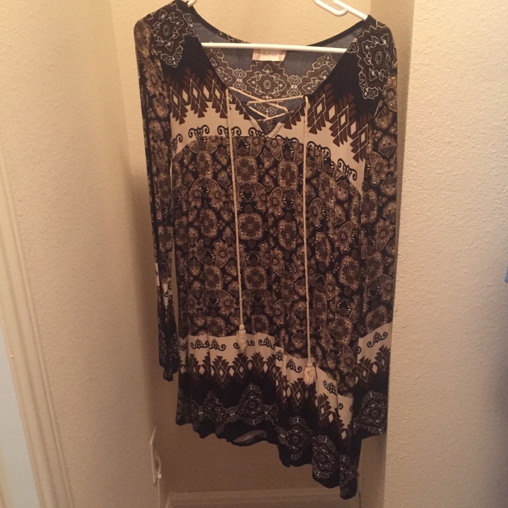 Long sleeved dress